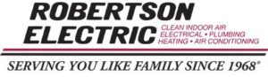 Logo for Robertson Electric